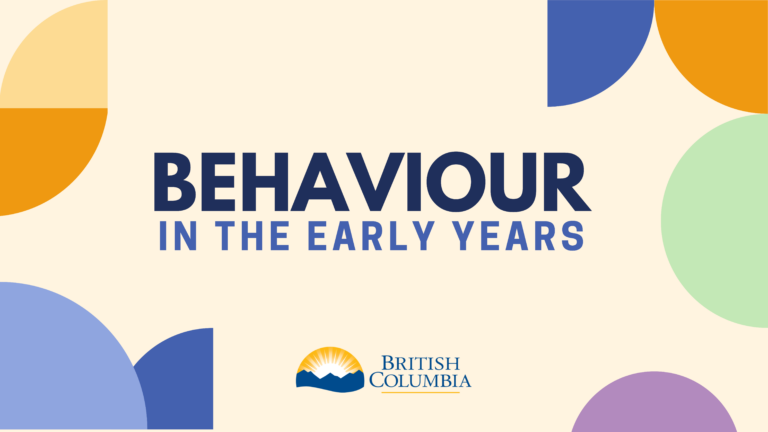 Behaviour In The Early Years - Early Years Professional Development Hub